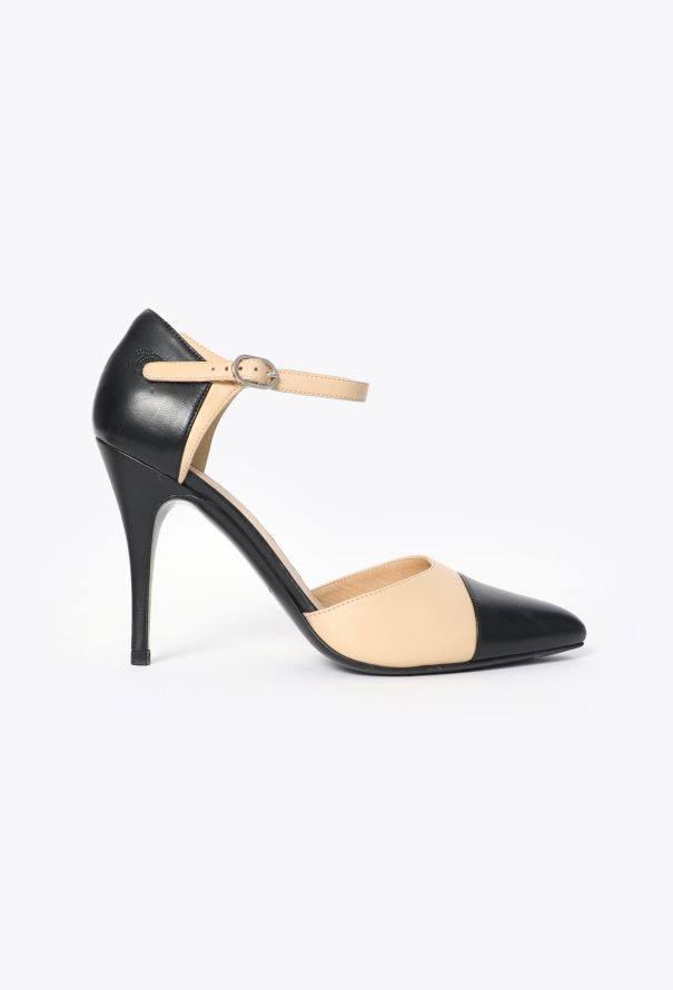 Chanel Classic Bicolor Stilettos - 1