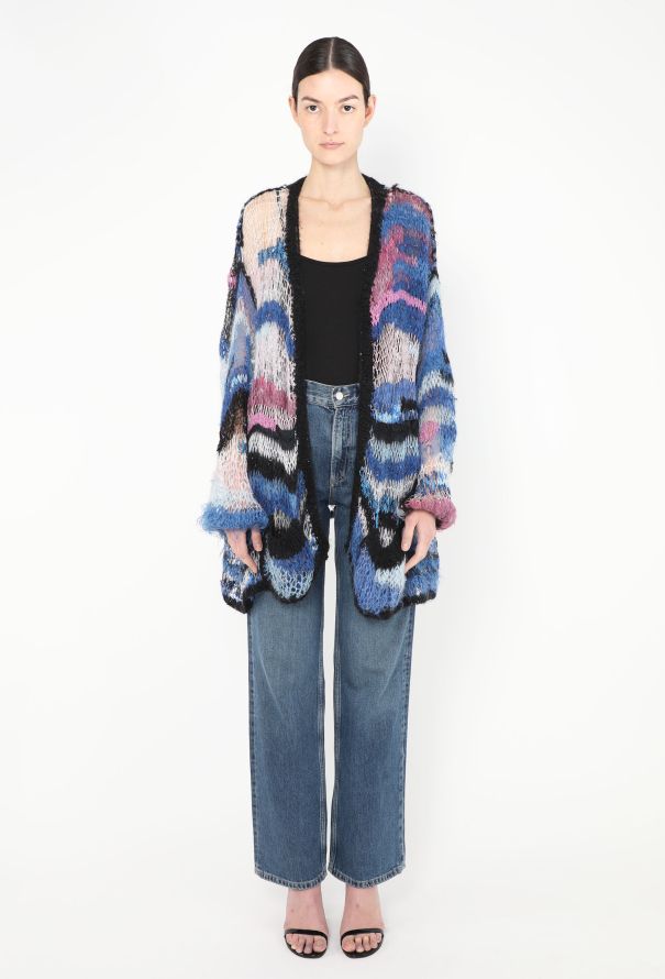 Rodarte F/W 2008 Iridescent Mohair Cardigan - 1