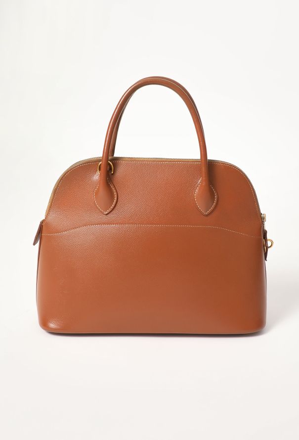 Hermès Gold Courchevel Bolide 31 - 4