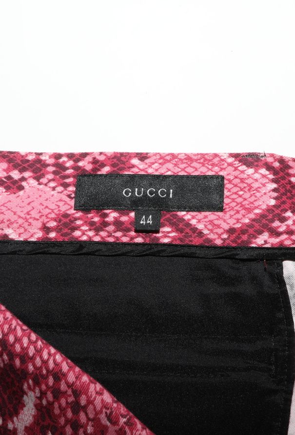 Gucci S/S 2000 Python Print Trousers - 6