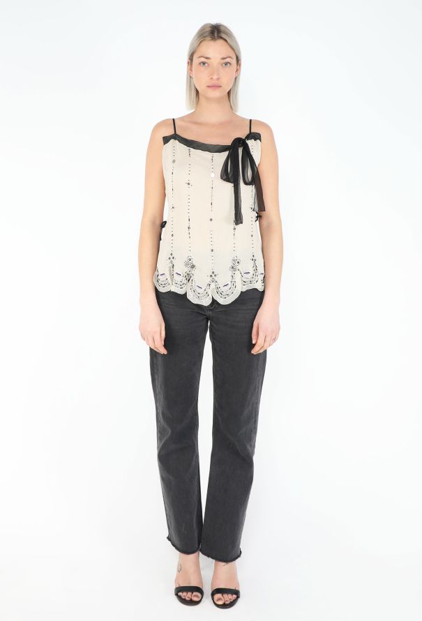 Prada Iconic Spring 2000 Embellished Lip Top - 4