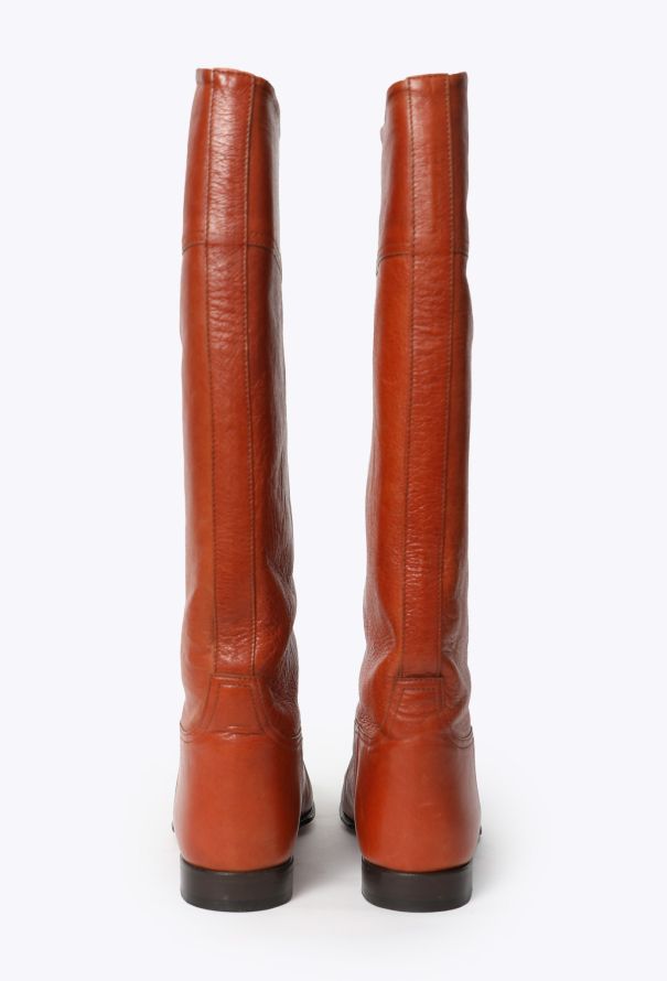 Hermès Leather Riding Boots - 4