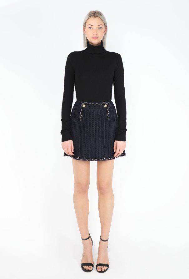 Chanel 2015 Paris-Salzburg Tweed Skirt - 1