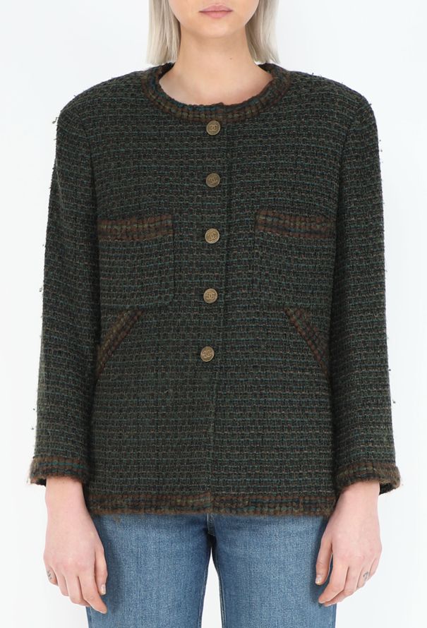 Chanel Campaign F/W 1998 Tweed Braided Jacket - 1
