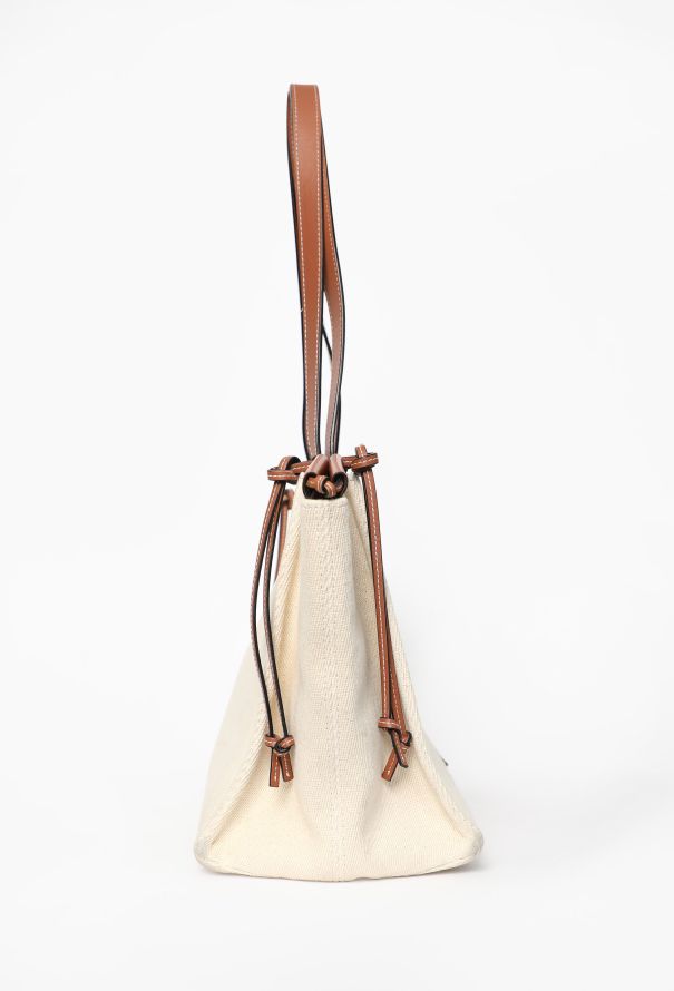 Loewe Canvas Cushion Tote Bag - 4