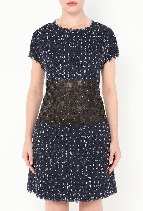 Chanel Resort 2011 Open-Back Tweed Dress - 5