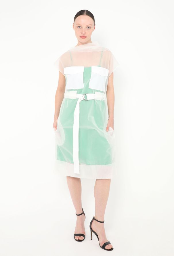 Céline Resort 2014 Organza Overlay Dress - 4 Céline Resort 2014 Organza Overlay Dress - 4