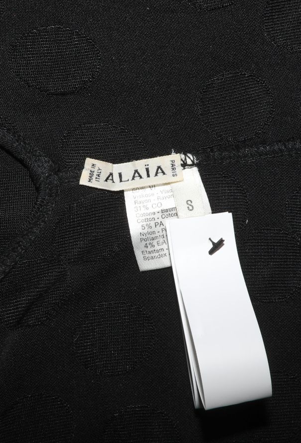 Alaïa Iconic S/S 1991 Polka Dot Bodycon - 6