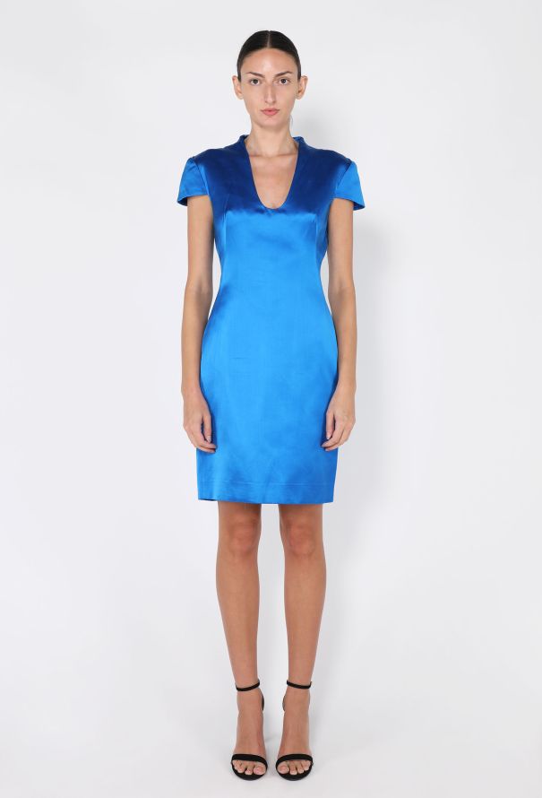 Alexander McQueen Tailored Silk Dress - 1