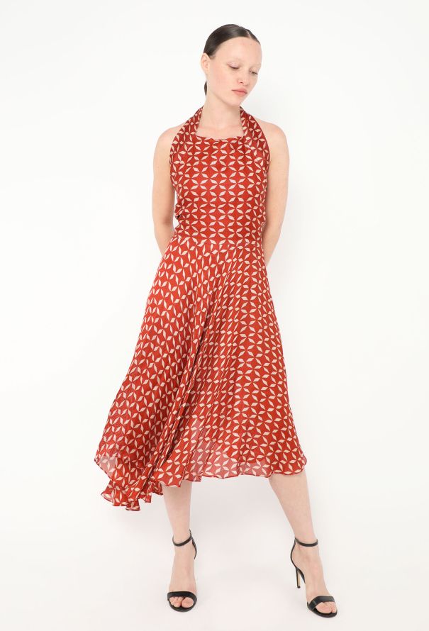 The Row S/S 2014 Asymmetrical Halter Dress - 1