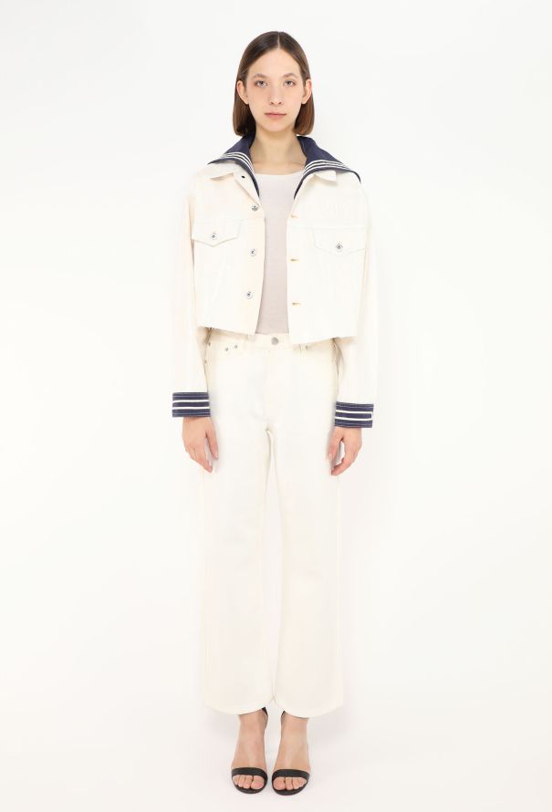 Miu Miu Upcycled x Catherine Martin 2025 Sailor Jacket - 5