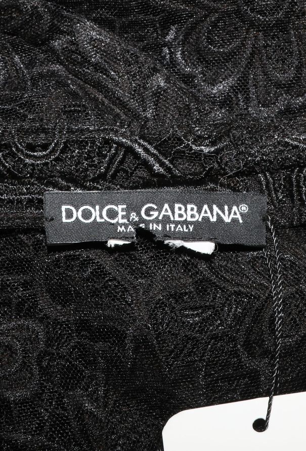 Dolce & Gabbana Macramé Lace Tassel Gown, 2015 - 9