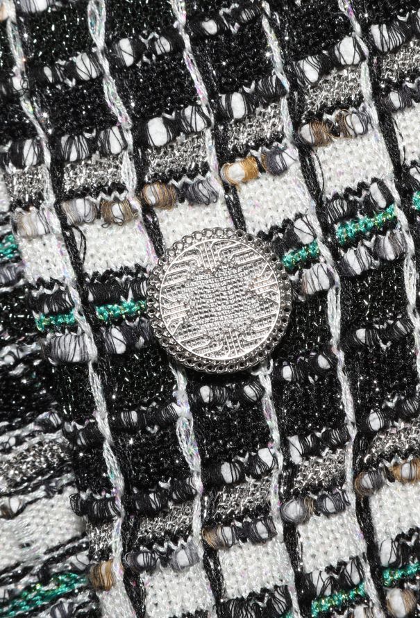 Chanel S/S 2017 Open-Back Tweed Tunic - 6