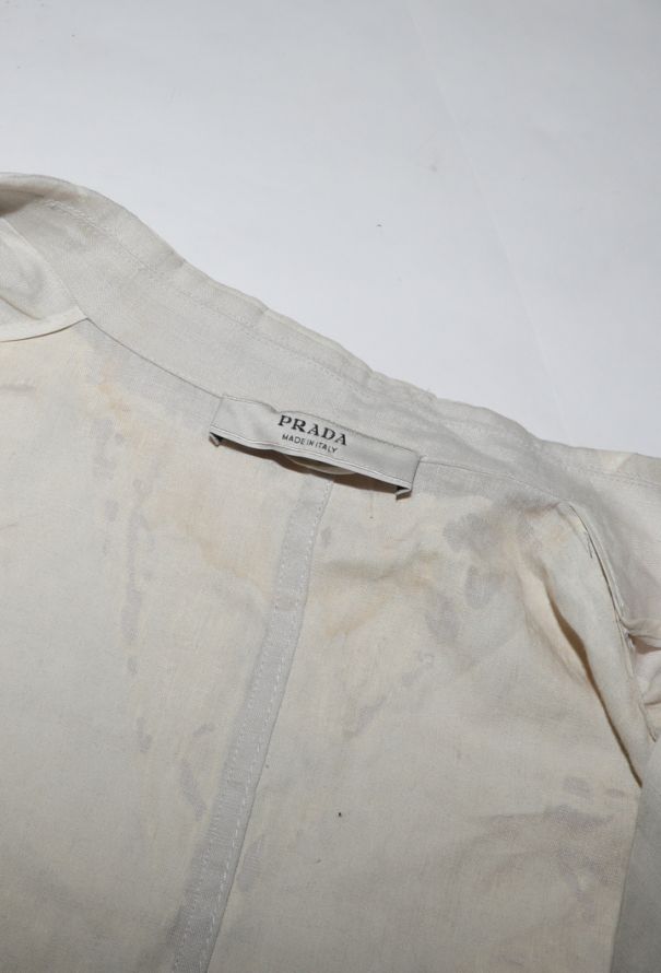 Prada Printed Linen Blazer, S/S 2006 - 7