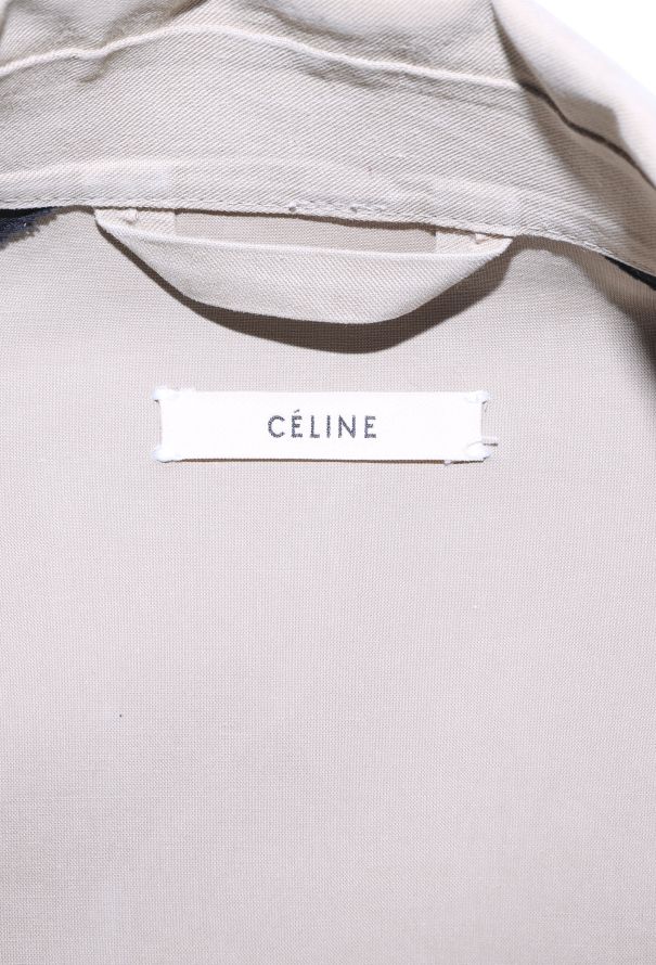 Céline Belted Mackintosh Trench Coat - 7