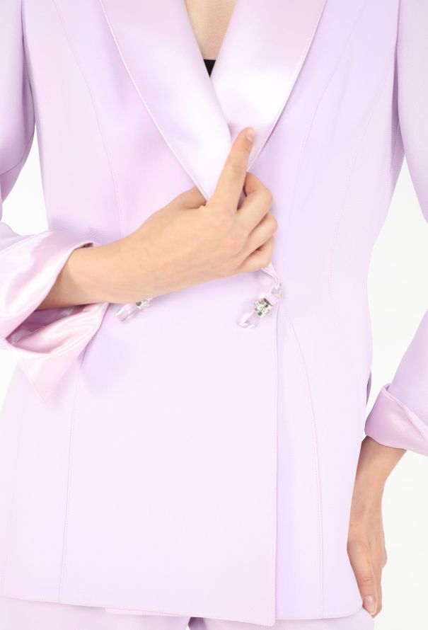 Thierry Mugler Late '90s Sculpted Smoking Suit - 4