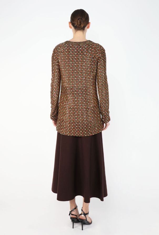 Haute Couture 1973 Cardigan, attributed to YSL - 9