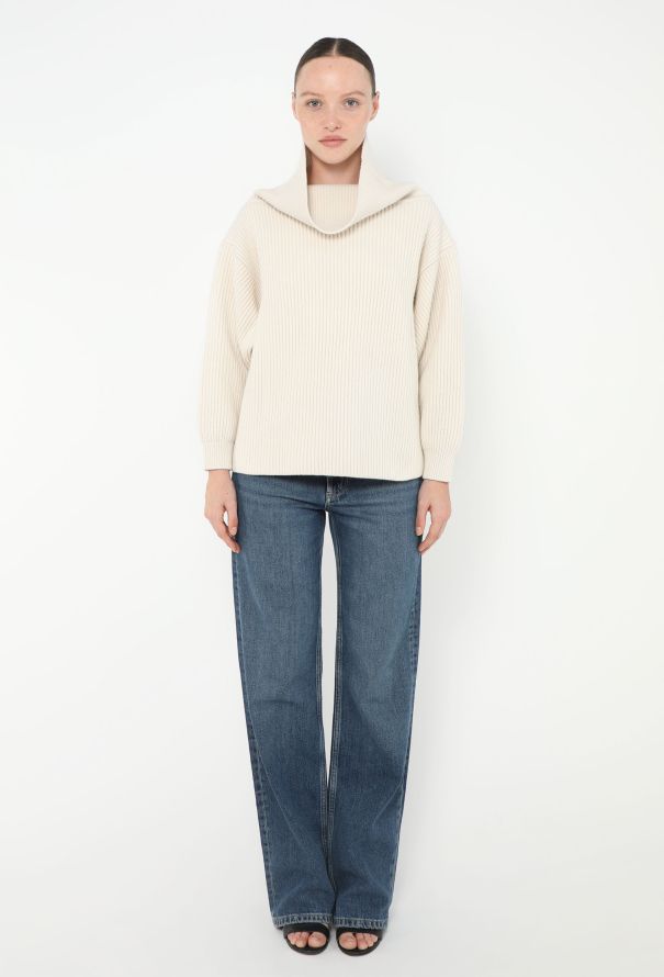 Alaïa 2021 Turtleneck Ribbed Sweater - 2