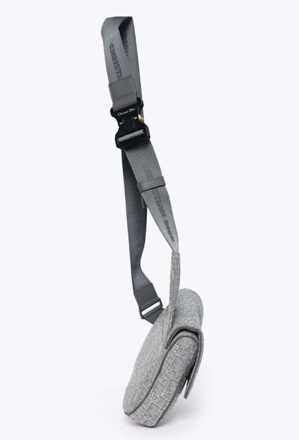 Dior 2021 Men's Resort Oblique Saddle Bag - 4