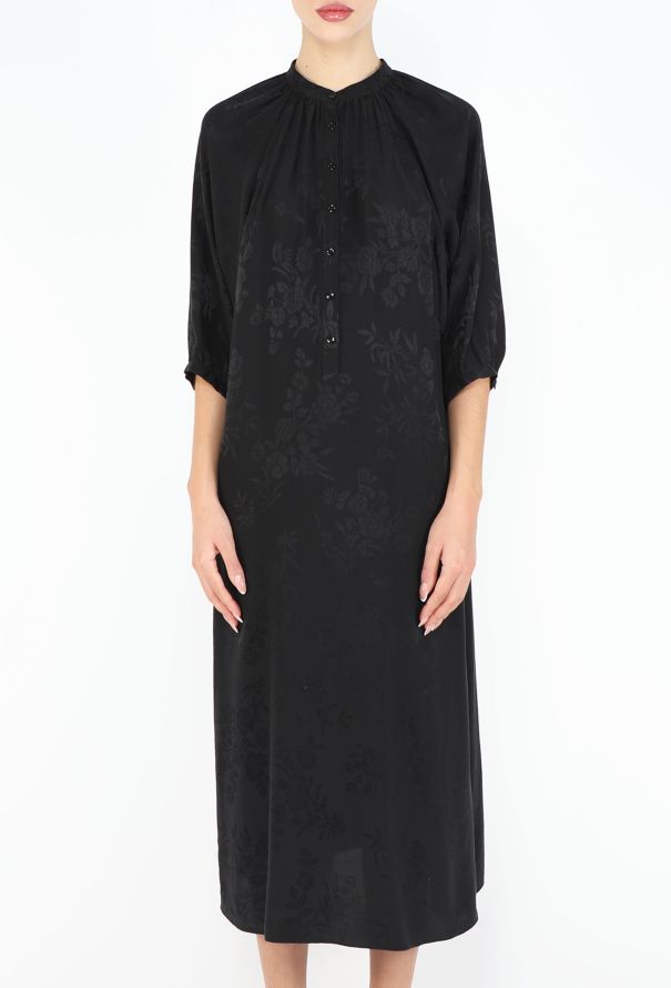 Céline Spring 2021 Floral Jacquard Dress - 4