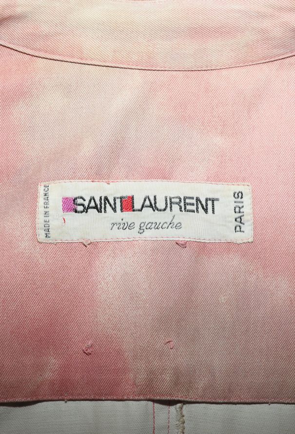 Saint Laurent ULTRA RARE 1969 Tie-Dye Safari Jacket - 6