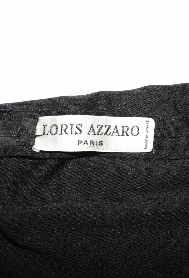 Azzaro Stunning '70s Open-Back Trellis Gown - 5