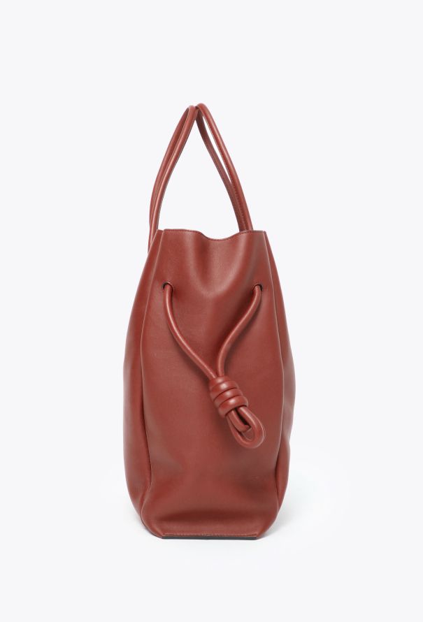 Loewe F/W 2021 Medium Flamenco Tote Bag - Rust - 3