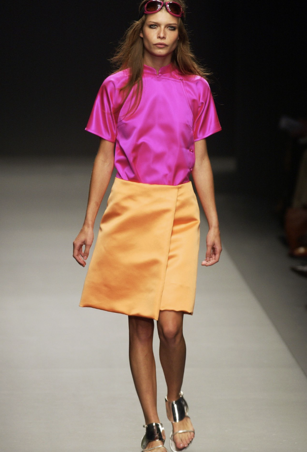 Prada Duchesse Wrap Skirt, S/S 2003 - 2