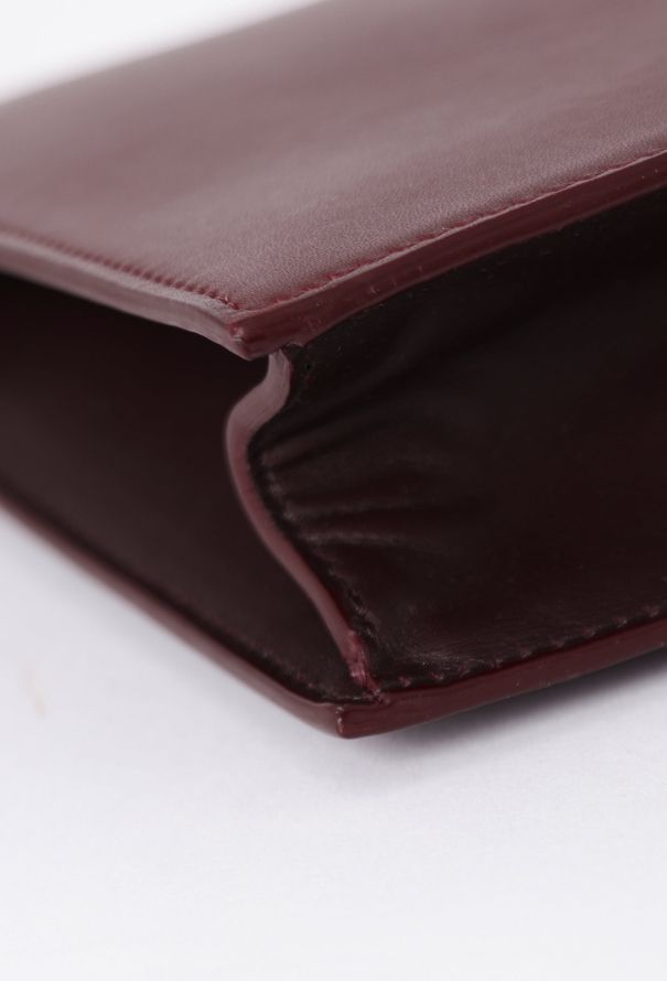 Céline Burgundy Calfskin Clutch - 8 Céline Burgundy Calfskin Clutch - 8