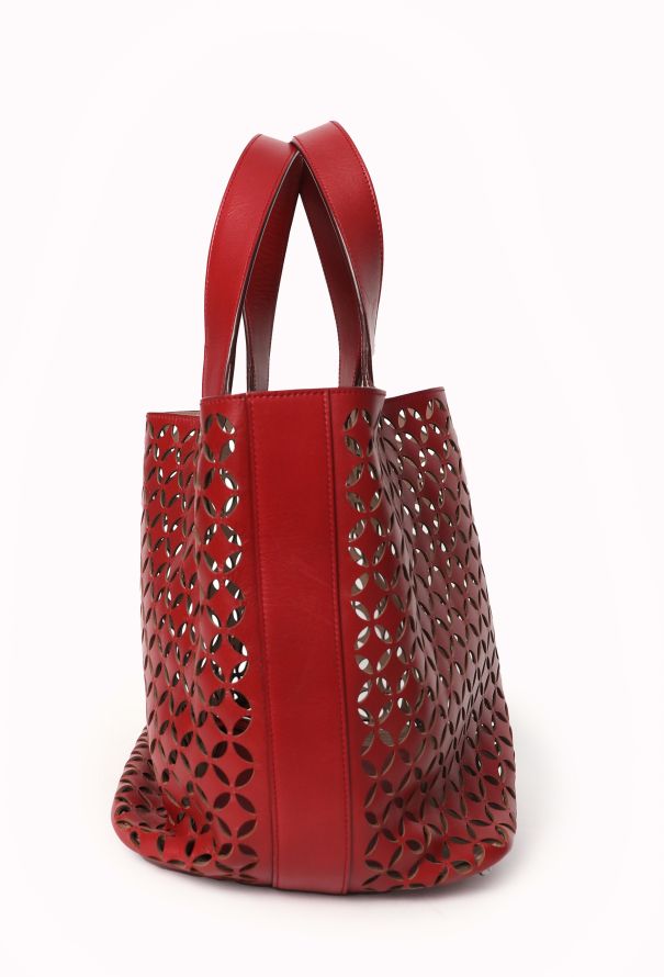 Alaïa Laser-Cut Tote Bag - 3
