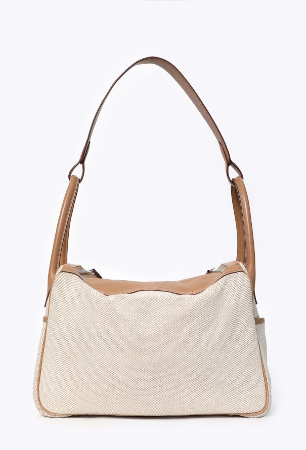 Hermès Toile H and Natural Swift Lindy 30 - 4