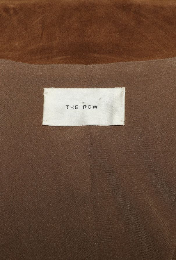 The Row Paylee Suede Jacket - 6