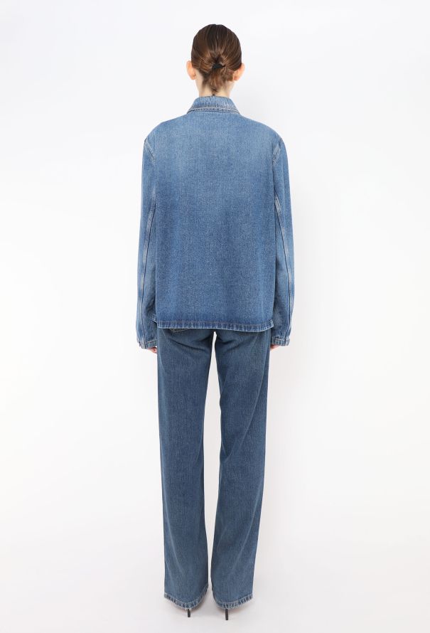 Loewe 2021 Anagram Denim Jacket - 5