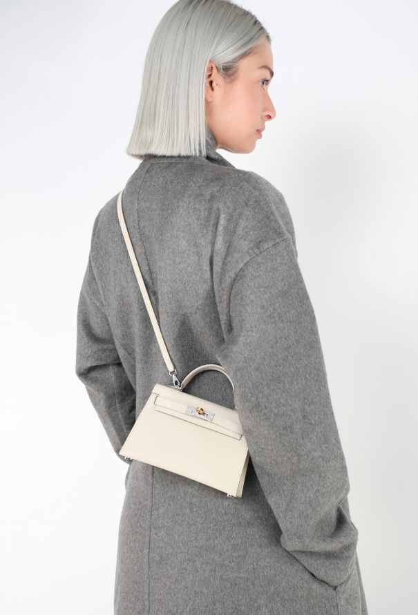 Hermès Craie Epsom Mini Kelly II Sellier Electrum - 2