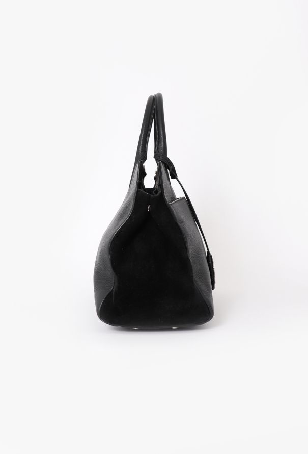 Saint Laurent Black Rive Gauche Cabas - 5