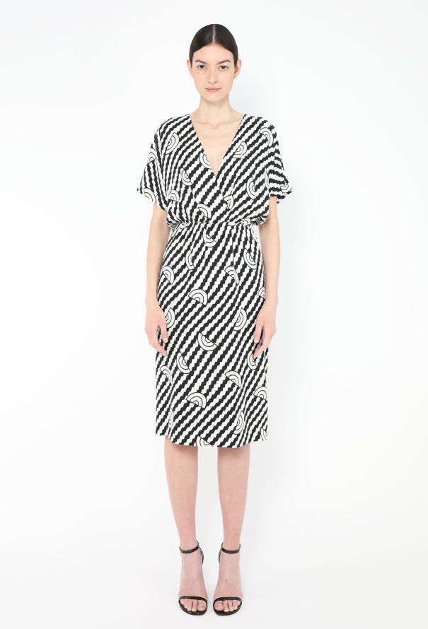 Céline 2021 Geometric Bicolor Dress - 4 Céline 2021 Geometric Bicolor Dress - 4