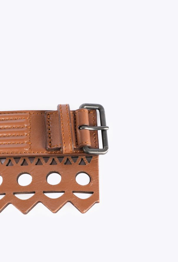 Alaïa Vienne Laser-Cut Corset Belt - 4