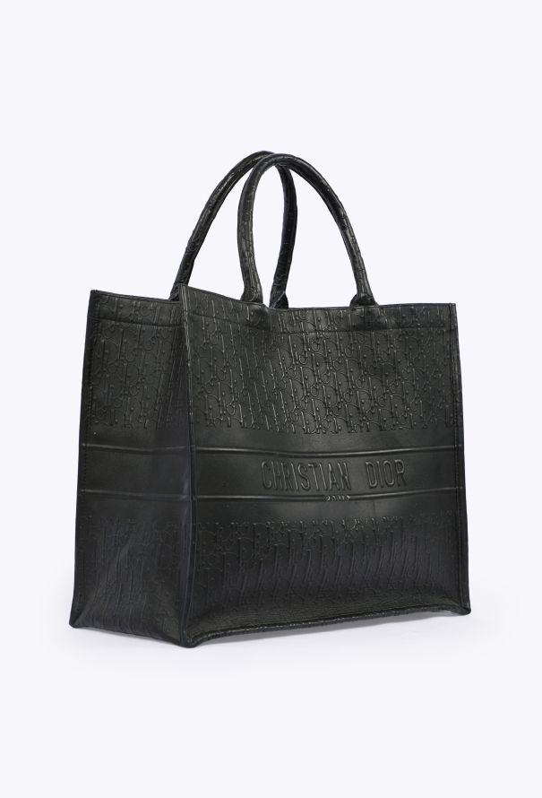 Dior Oblique Jacquard Leather Large Book Tote - 2