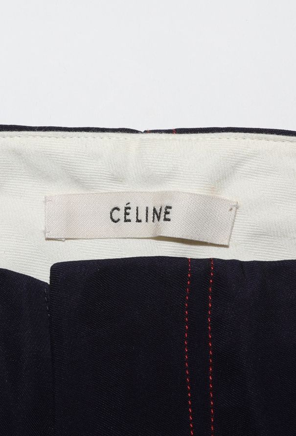 Céline S/S 2015 Contrast Stitch Trousers - 6