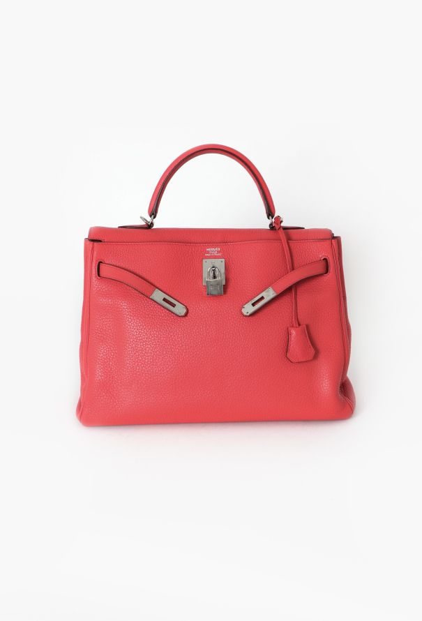 Hermès Rose Jaipur Clémence Kelly Retourné 35 - 3 Hermès Rose Jaipur Clémence Kelly Retourné 35 - 3