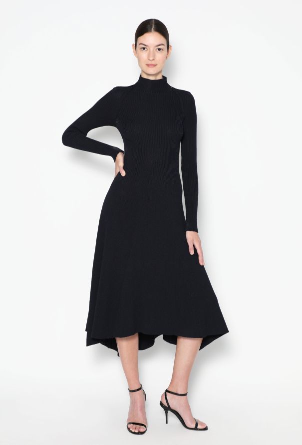 Céline F/W 2015 Open-Back Ribbed Dress - 4