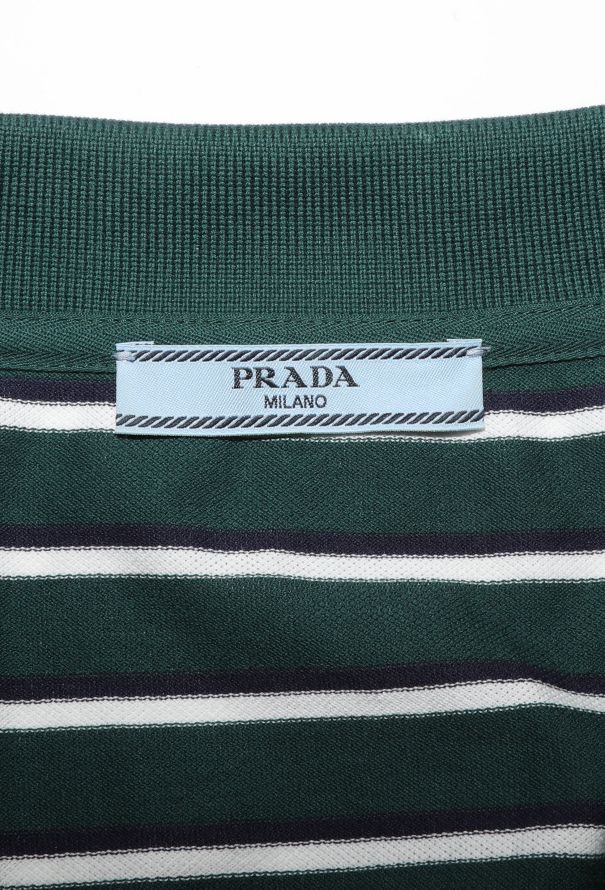 Prada 2025 Drawstring Polo T-Shirt - 6