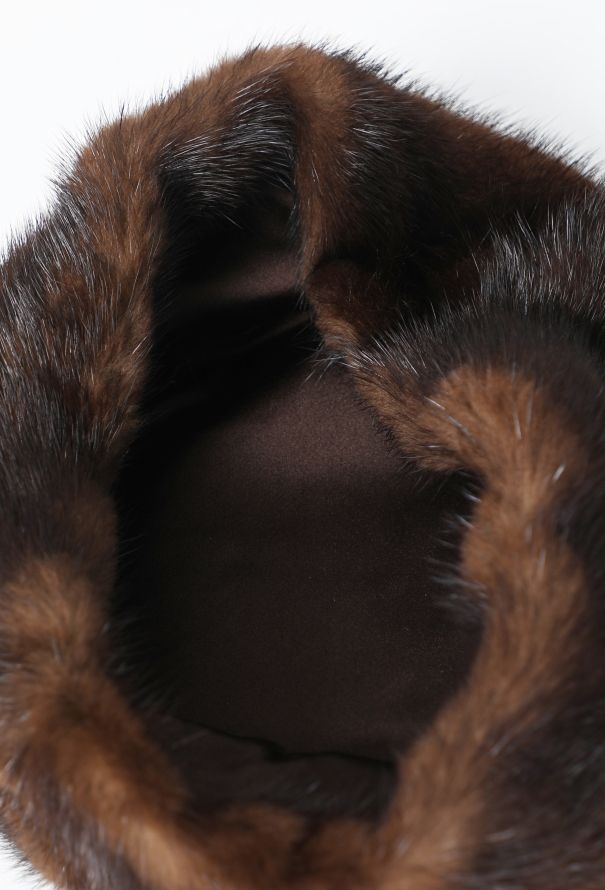Prada Mink Fur Pillbox Hat, Early '90s - 7