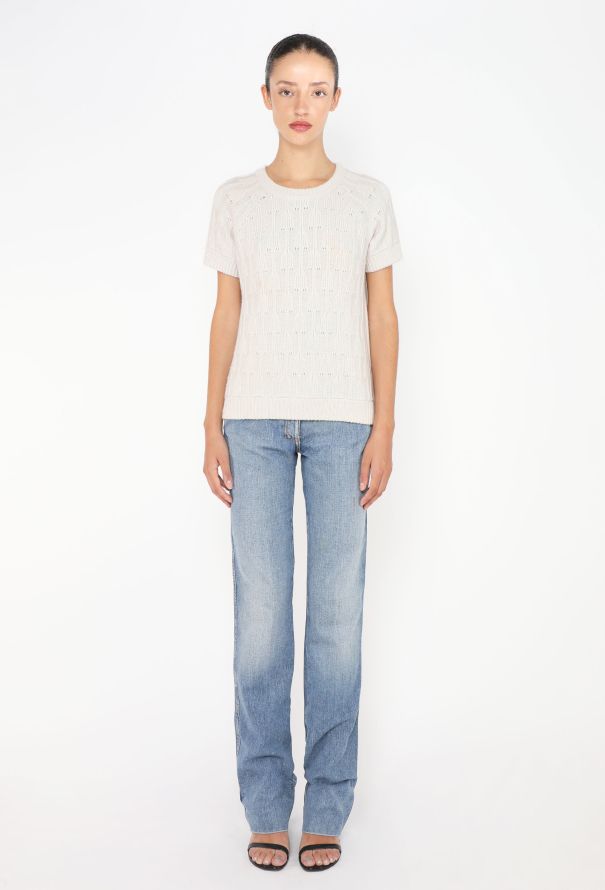 Hermès Cashmere Cableknit Top - 2 Hermès Cashmere Cableknit Top - 2