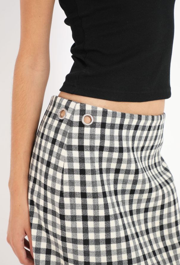 Balenciaga S/S 2018 Checkered Skirt - 4 Balenciaga S/S 2018 Checkered Skirt - 4
