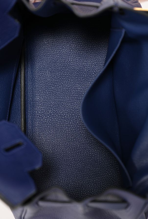Hermès Bleu Sapphire Togo Birkin 30 - 13