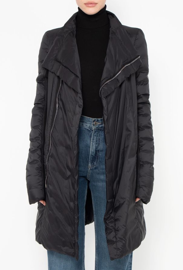 Rick Owens 2017 Eileen Nylon Puffer Coat - 3 Rick Owens 2017 Eileen Nylon Puffer Coat - 3