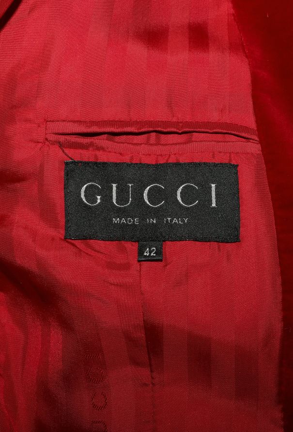 Gucci ICONIC Tom Ford F/W 1996 Velvet Suit - 11