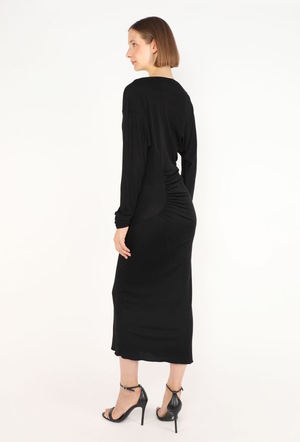 Khaite Oron Ruched Jersey Dress, 2024 - 4