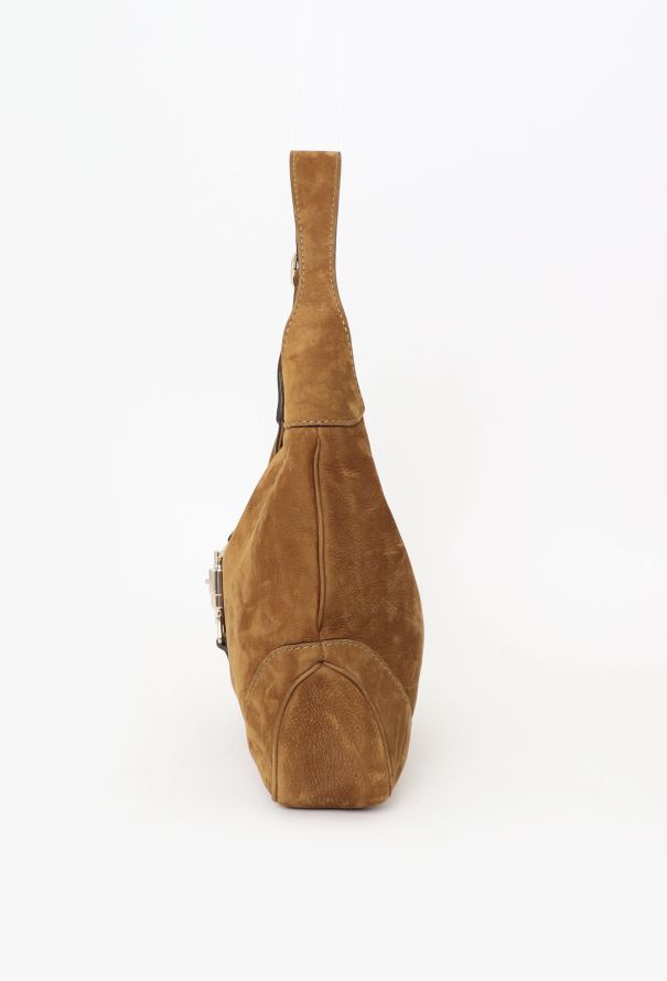 Gucci Brown Suede Jackie Bag - 6